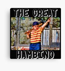 the great hambino - the sandlot Canvas Print