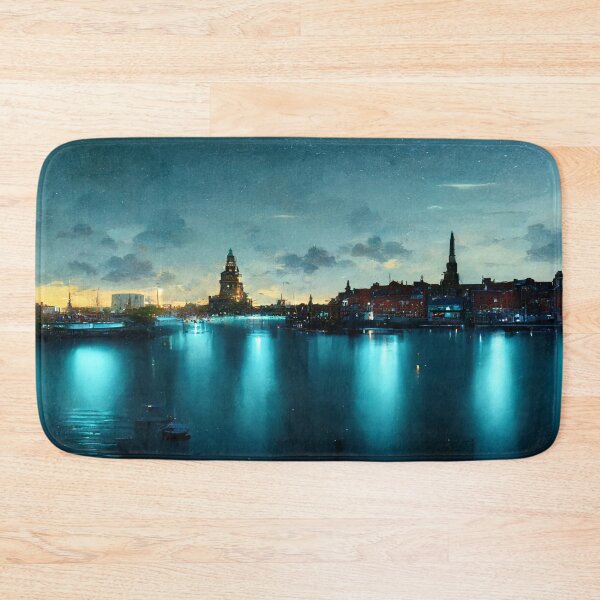 Item preview, Neon Copenhagen City Skyline Neonlight / Copenhagen,Denmark designed and sold by Unwind-Art-Work.