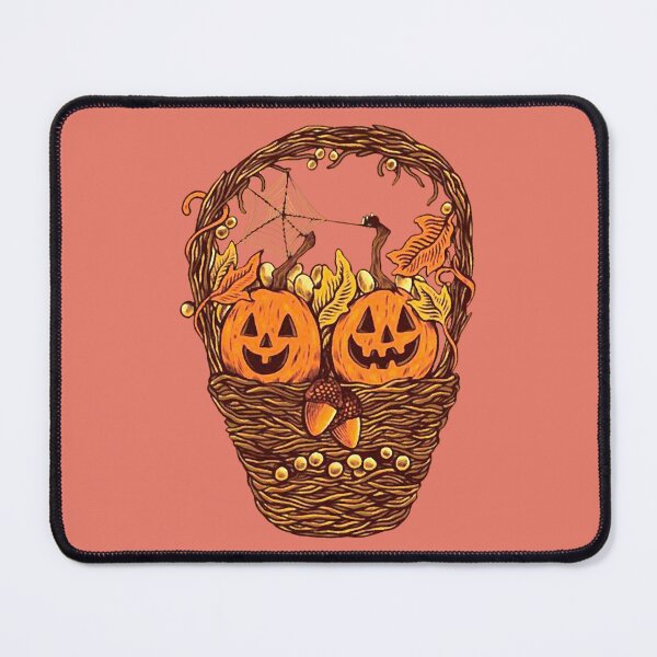Item preview, basket with small pumpkins designed and sold by si3iy.