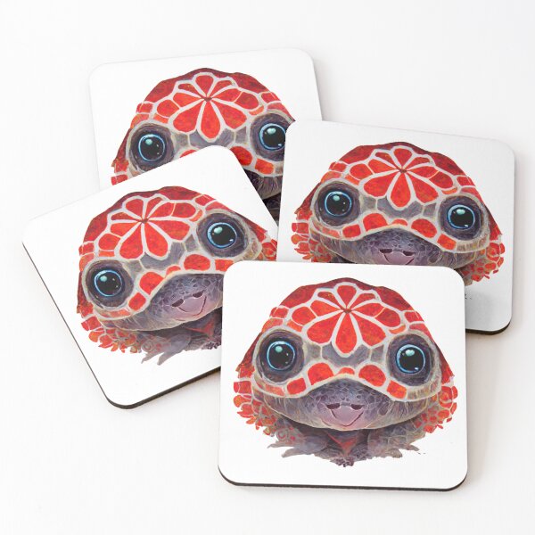 Item preview, Turtle Red Happy  designed and sold by JequiPrint.