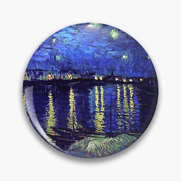 Item preview,  Vincent van Gogh's Starry Night Over the Rhone digital replica designed and sold by ramazis.