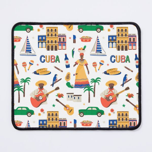 Item preview, Cuba Pattern Duvet designed and sold by Suzy Perez Art.