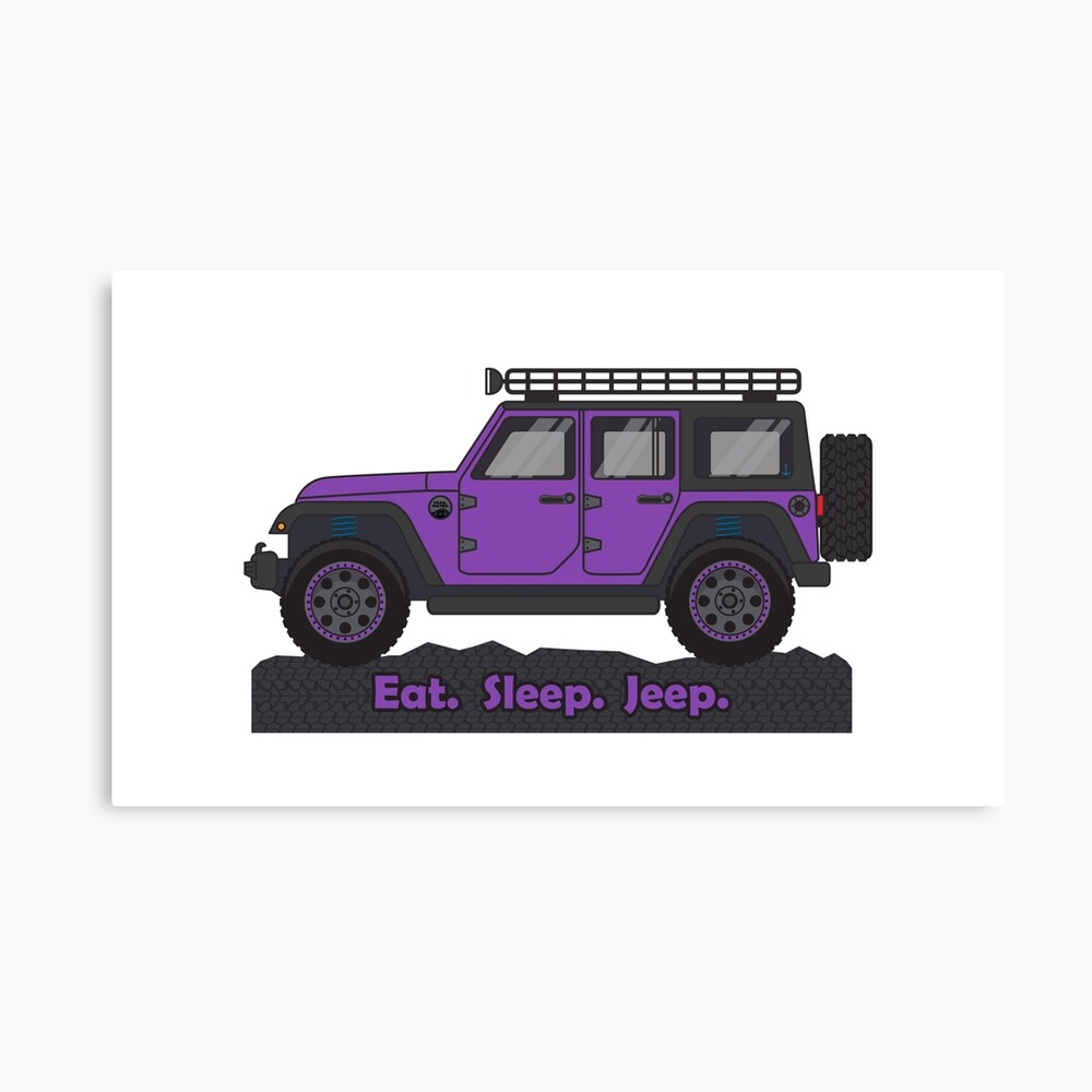 purple jeep wrangler