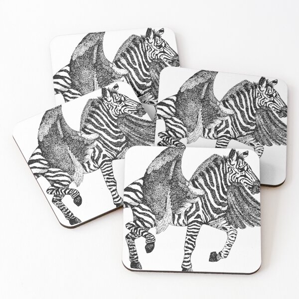 Item preview, Zebra-Flamingo designed and sold by estevez-artista.