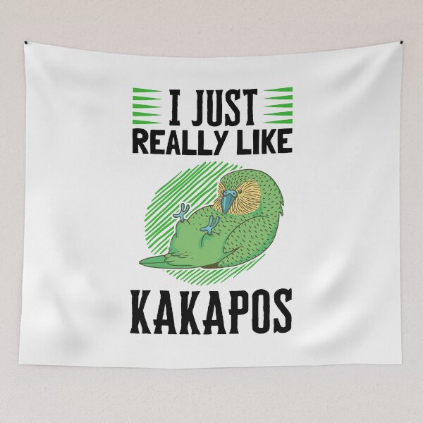 Item preview, I like kakapo parrot new zealand designed and sold by madgrfx.
