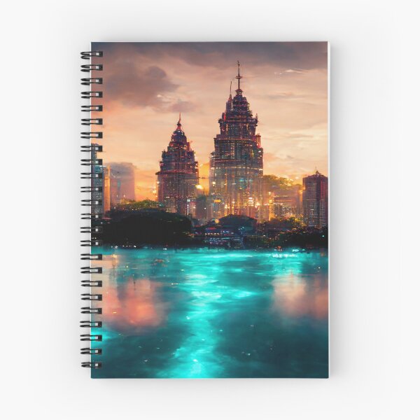 Item preview, Kuala Lumpur City Skyline Golden Clouds / Kuala Lumpur - Malaysia designed and sold by Unwind-Art-Work.