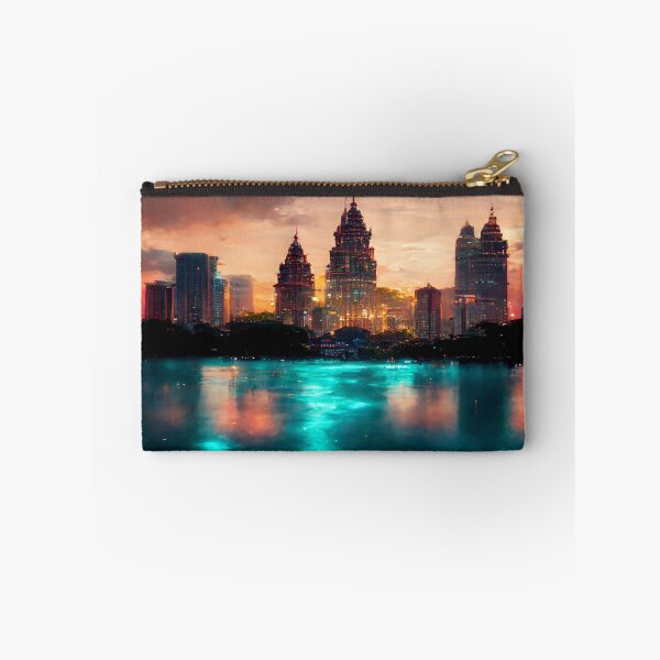 Item preview, Kuala Lumpur City Skyline Golden Clouds / Kuala Lumpur - Malaysia designed and sold by Unwind-Art-Work.