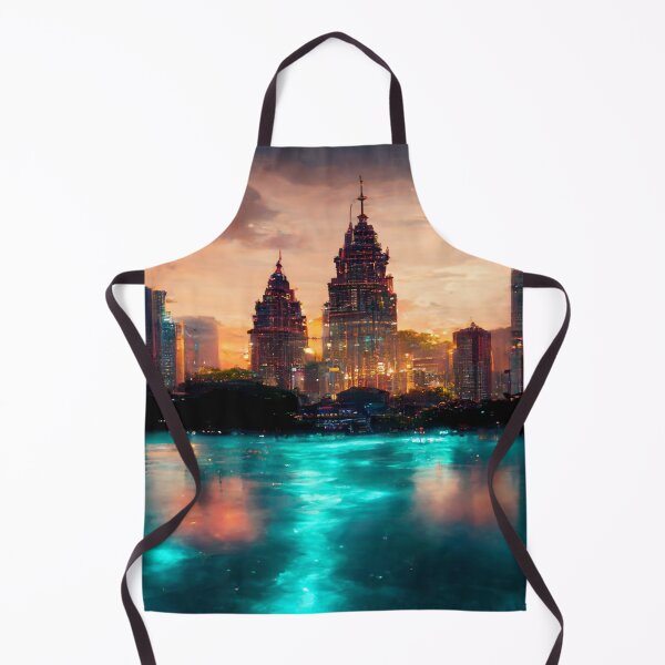 Item preview, Kuala Lumpur City Skyline Golden Clouds / Kuala Lumpur - Malaysia designed and sold by Unwind-Art-Work.