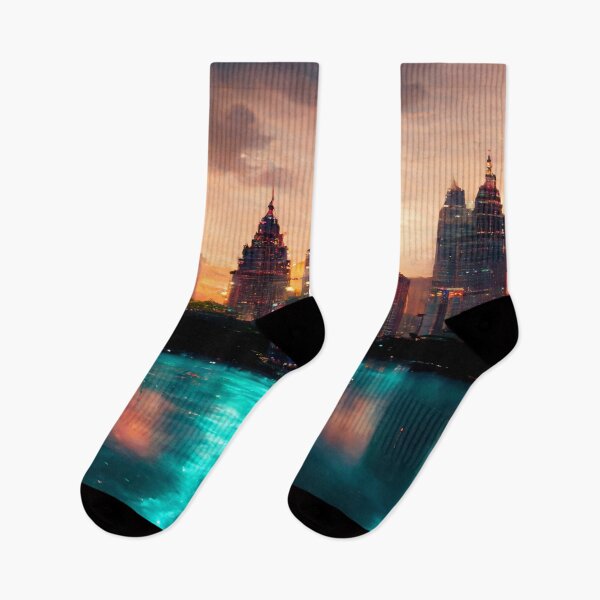 Item preview, Kuala Lumpur City Skyline Golden Clouds / Kuala Lumpur - Malaysia designed and sold by Unwind-Art-Work.