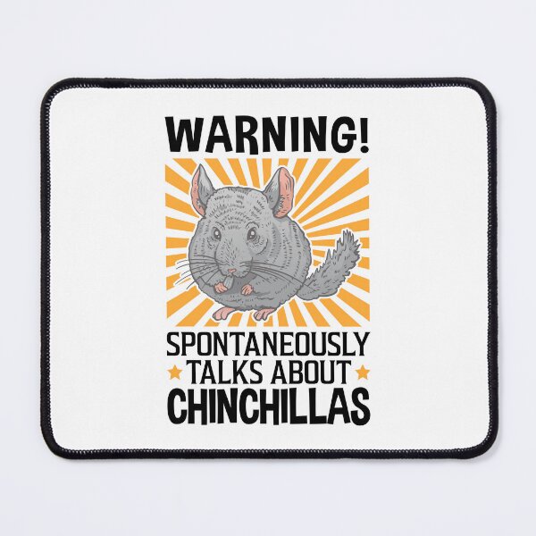 Item preview, Attention spontaneously talks about chinchilla rodent designed and sold by madgrfx.