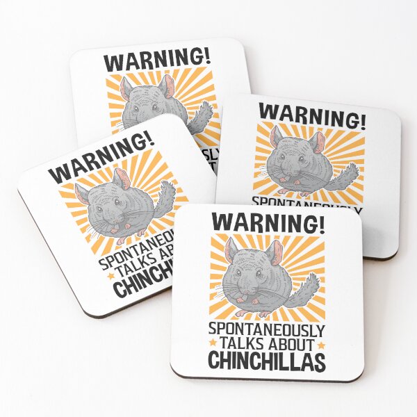 Item preview, Attention spontaneously talks about chinchilla rodent designed and sold by madgrfx.