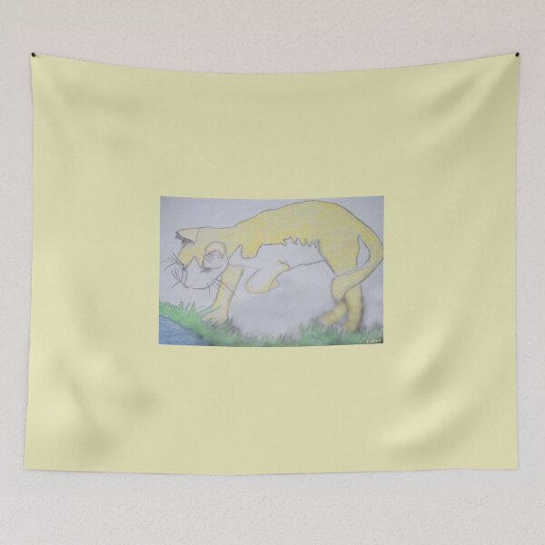Item preview, THE YELLOW CAT designed and sold by trisha22.