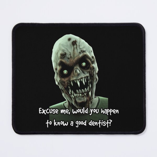 Item preview, Halloween Zombie in Search of Dentist designed and sold by HalloweenThings.