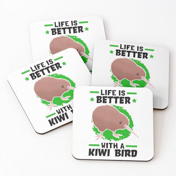 Item preview, Life is better with a Kiwi bird designed and sold by madgrfx.