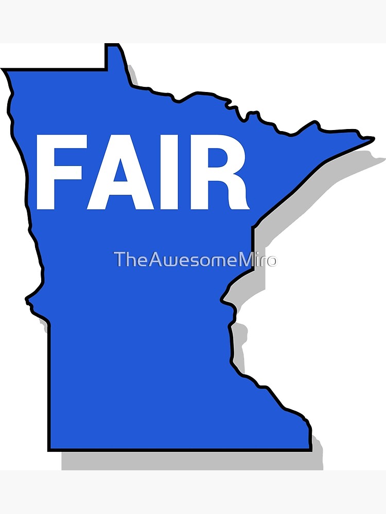 "Minnesota State Fair" Poster for Sale by TheAwesomeMiro Redbubble