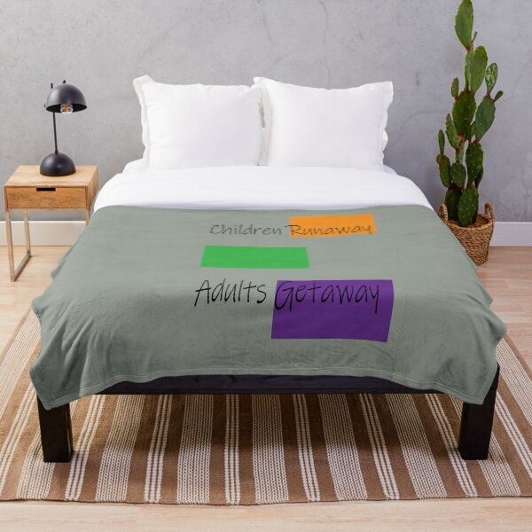 Item preview, Children Runaway -  Adults Getaway designed and sold by Gladys Gordon.