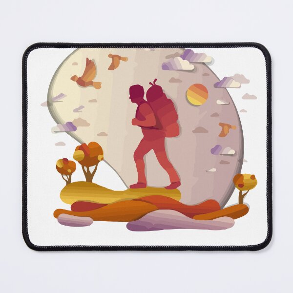Item preview, Wandering Alone Sticker | Classic Tshirt designed and sold by CartheArtwork.