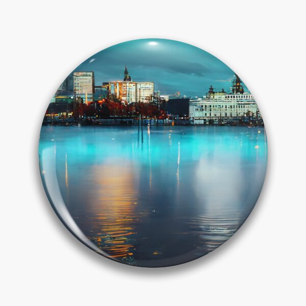 Item preview, Helsinki City Skyline Neonlight / Helsinki - Finland designed and sold by Unwind-Art-Work.
