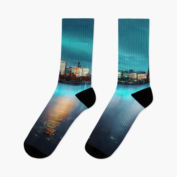 Item preview, Helsinki City Skyline Neonlight / Helsinki - Finland designed and sold by Unwind-Art-Work.