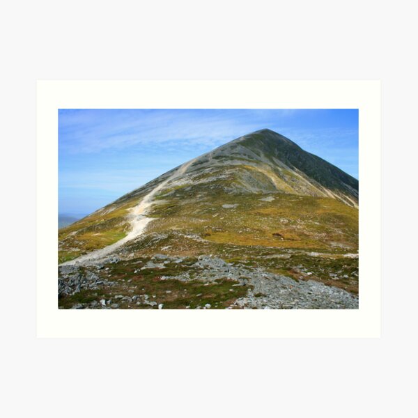 Croagh Patrick mountain Art Print