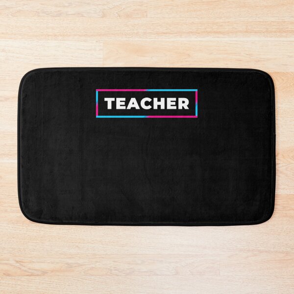 Item preview, Teacher retro gradient frame designed and sold by SVPOD.