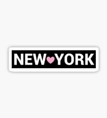 New York Sign Sticker