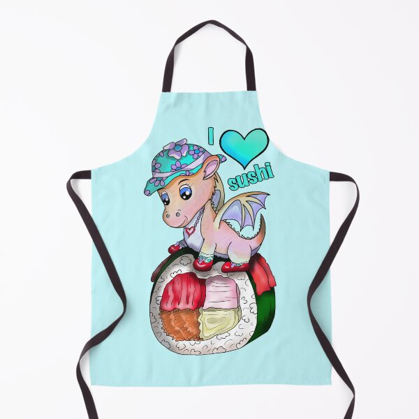Item preview, I love sushi pretty dragon roll designed and sold by CuisineCat.