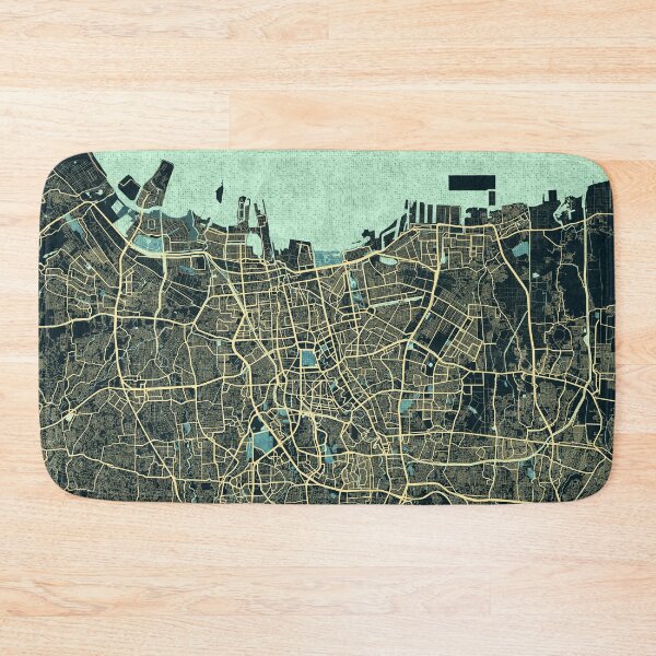 Item preview, Jakarta City Map of Indonesia - Summer designed and sold by deMAP.