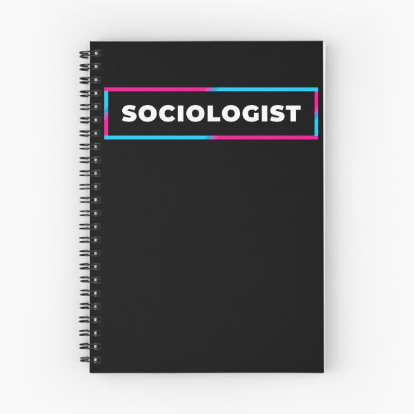 Item preview, Sociologist retro gradient frame designed and sold by SVPOD.