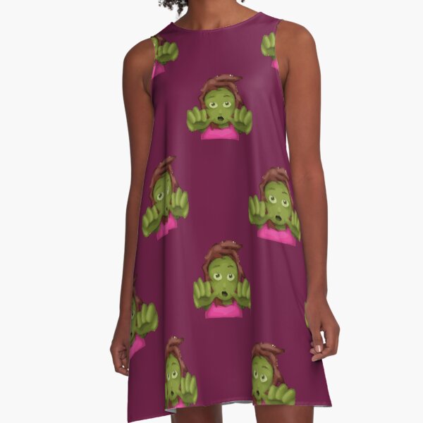 Item preview, emoji zombie woman  designed and sold by Gossip Rag.
