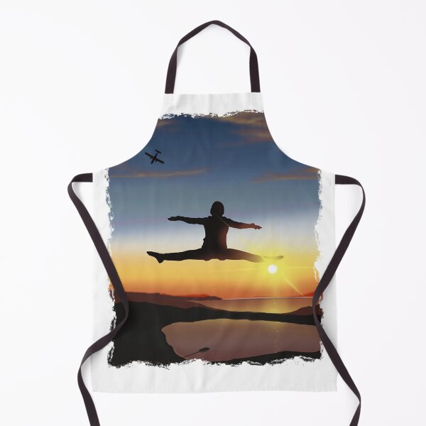 Item preview, Freestyle skydiving fun during sunset designed and sold by FatSlugDesigns.