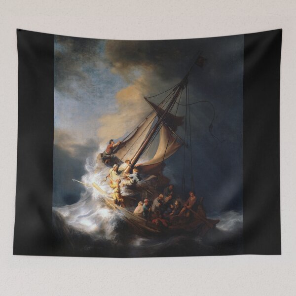 Item preview, Rembrandt van Rijn Christ in the Storm on the Lake of Galilee designed and sold by bufumofo.