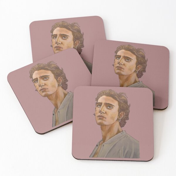 Item preview, tamino amir watercolor portrait designed and sold by gryphbee.