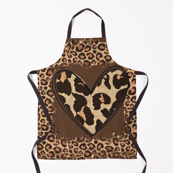 Item preview, Animal Print Heart with Leopard Frame designed and sold by LanaDevon.