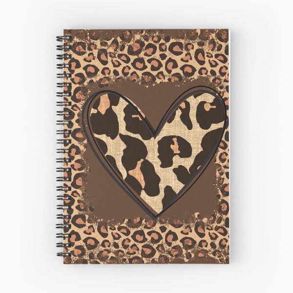 Item preview, Animal Print Heart with Leopard Frame designed and sold by LanaDevon.