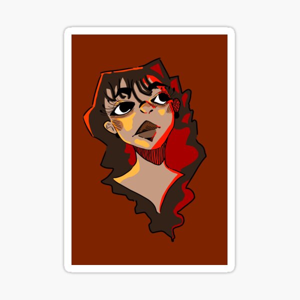 Item preview, Sunset girl designed and sold by LunaYCorazon.