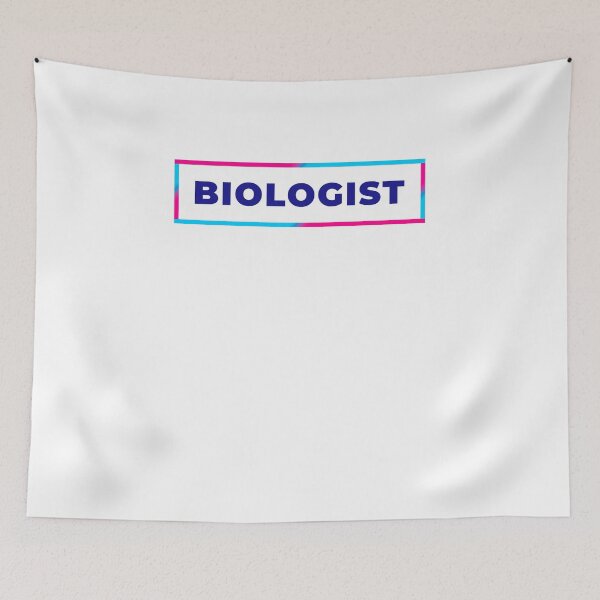 Item preview, Biologist retro colorful frame designed and sold by SVPOD.