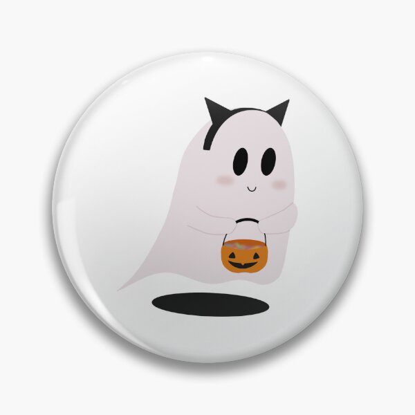 Item preview, Ghost Cat Halloween Costume Colour designed and sold by AlexCliffyArt.