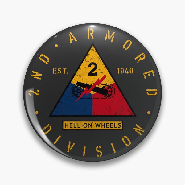 Item preview, 2nd Armored Division - Hell on Wheels designed and sold by 909 Apparel®.