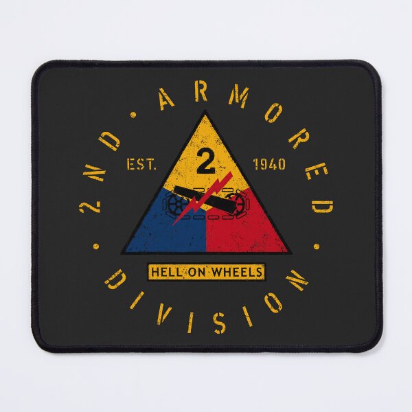 Item preview, 2nd Armored Division - Hell on Wheels designed and sold by 909 Apparel®.