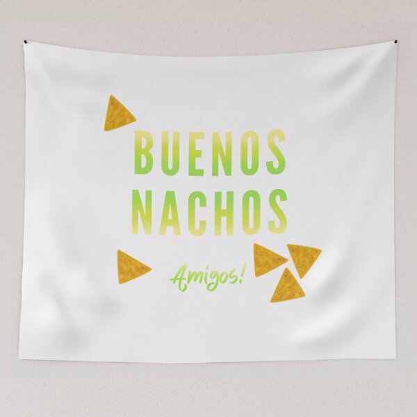 Item preview, Buenos Nachos Amigos - buenas noches or buenos dias - variations of Spanish greetings  designed and sold by ALLURE-minimal.