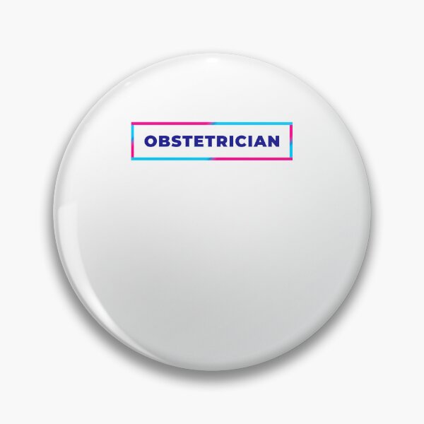 Item preview, Obstetrician retro colorful frame designed and sold by SVPOD.