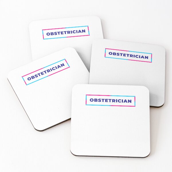 Item preview, Obstetrician retro colorful frame designed and sold by SVPOD.