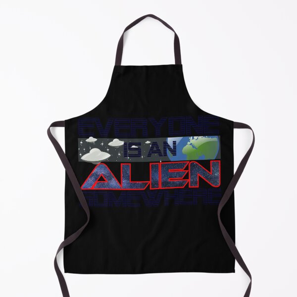 Item preview, Everyone Is An Alien Somewhere Spaceship Travels Funny Saying designed and sold by Sonatablue.