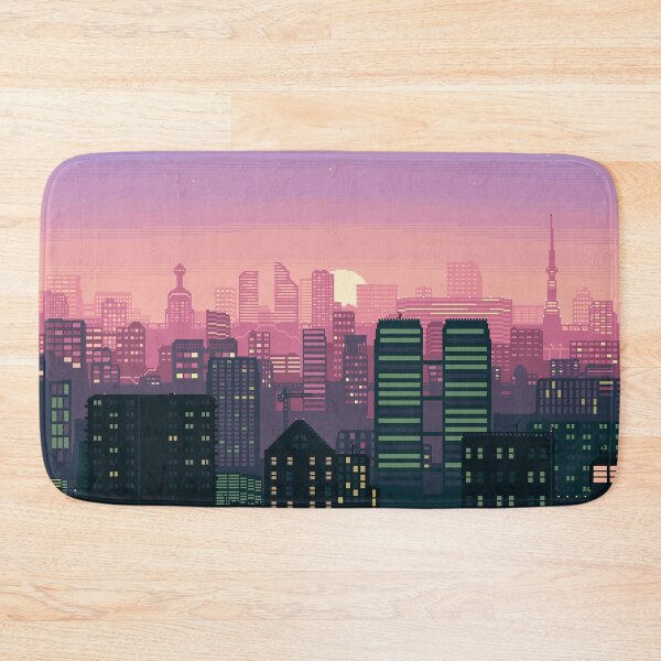 Item preview, City Scape Pixel Art designed and sold by yketen.