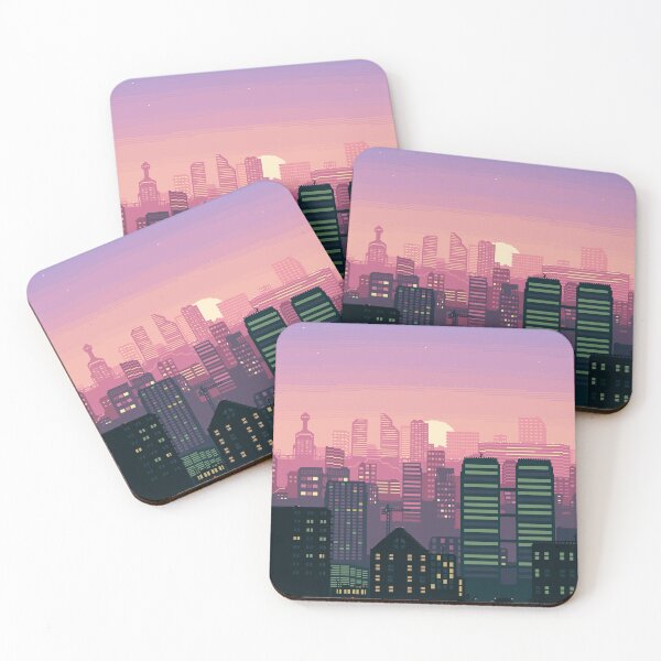 Item preview, City Scape Pixel Art designed and sold by yketen.