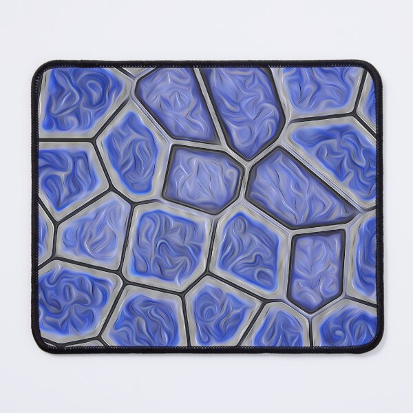 Item preview, Blue Stained Glass Window designed and sold by fatenanwar.