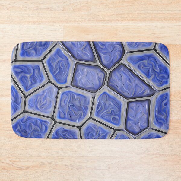 Item preview, Blue Stained Glass Window designed and sold by fatenanwar.