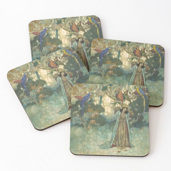 Item preview, Edmund Dulac. Illustration from "Beauty and the Beast". designed and sold by likiska.