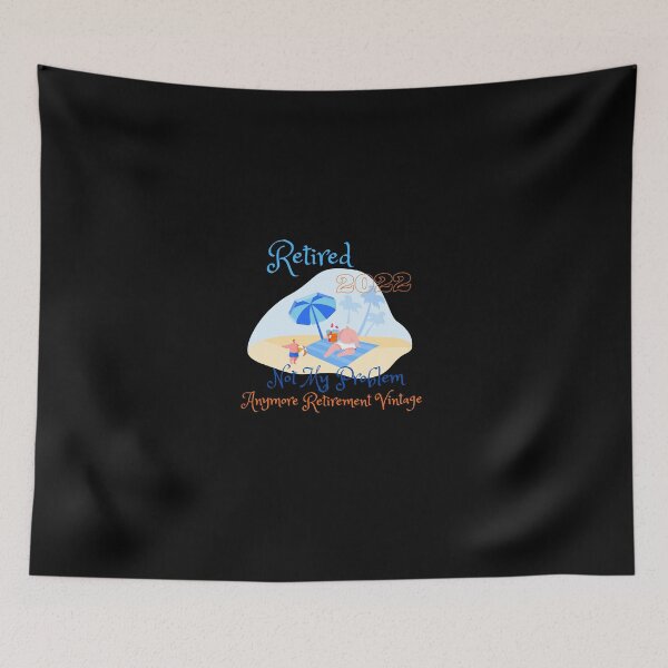 Item preview, Retired 2024 Not My Problem Anymore Retirement Vintage 2. designed and sold by FLOWER--ART.